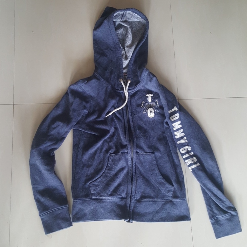 Tommy Girl Zip Up Hoodie